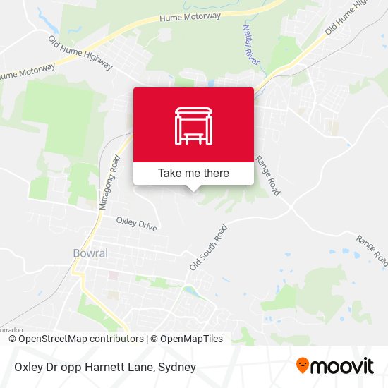Oxley Dr opp Harnett Lane map