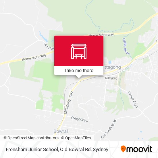 Frensham Junior School, Old Bowral Rd map