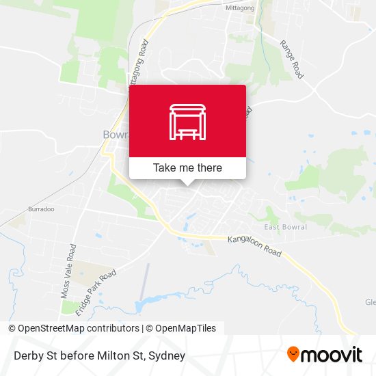 Derby St before Milton St map