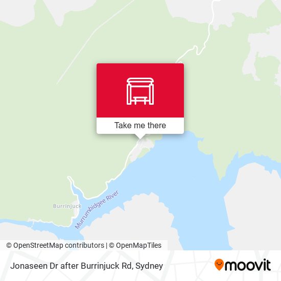 Jonaseen Dr after Burrinjuck Rd map