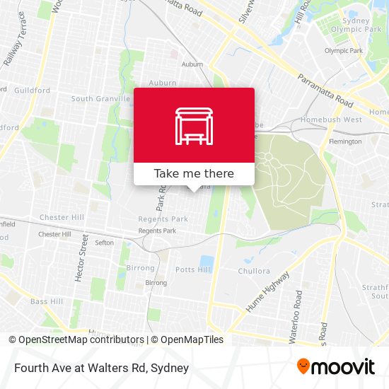 Fourth Ave at Walters Rd map
