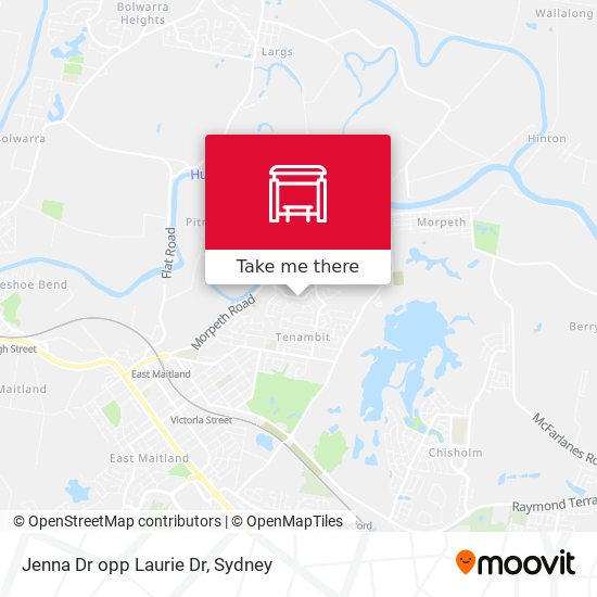 Jenna Dr opp Laurie Dr map