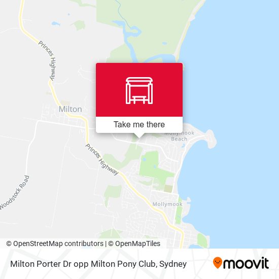 Milton Porter Dr opp Milton Pony Club map