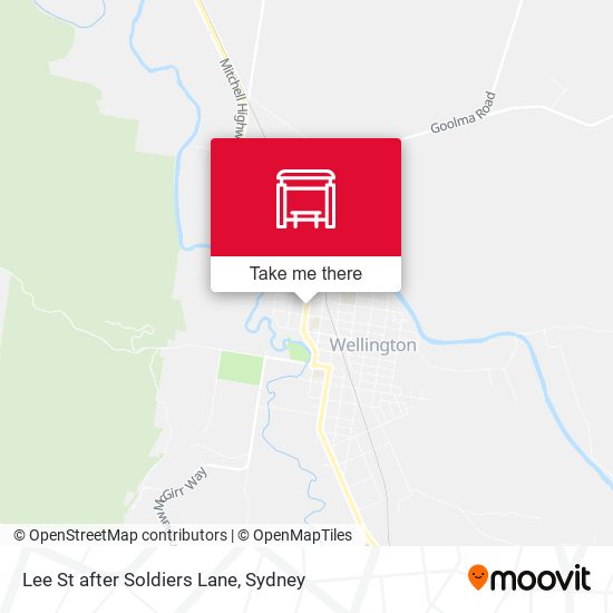 Lee St after Soldiers Lane map