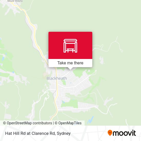 Hat Hill Rd at Clarence Rd map