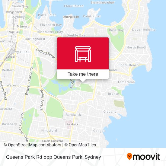 Queens Park Rd opp Queens Park map