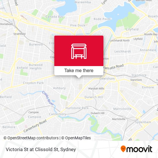 Victoria St at Clissold St map