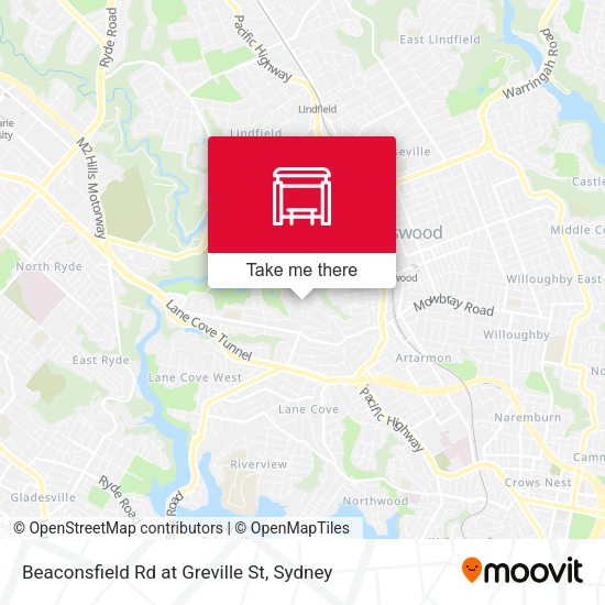 Beaconsfield Rd at Greville St map