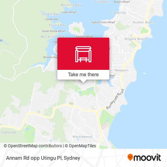 Annam Rd opp Utingu Pl map