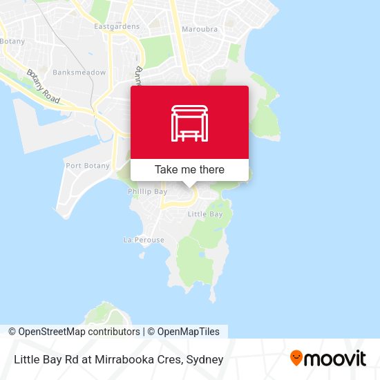 Little Bay Rd at Mirrabooka Cres map