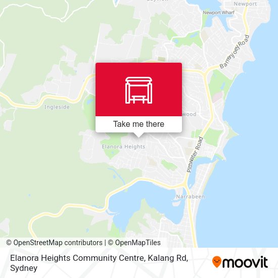 Elanora Heights Community Centre, Kalang Rd map