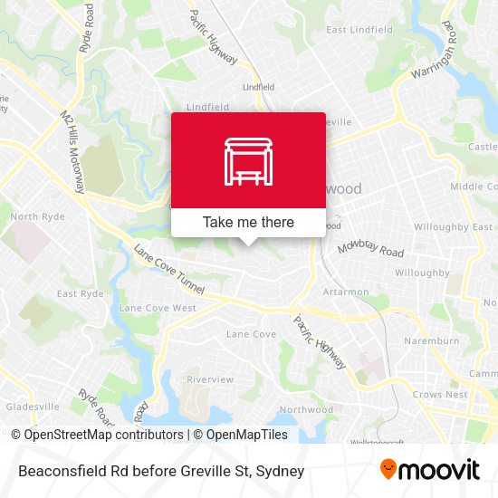 Beaconsfield Rd before Greville St map