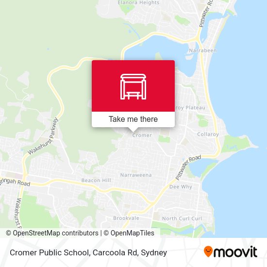 Cromer Public School, Carcoola Rd map