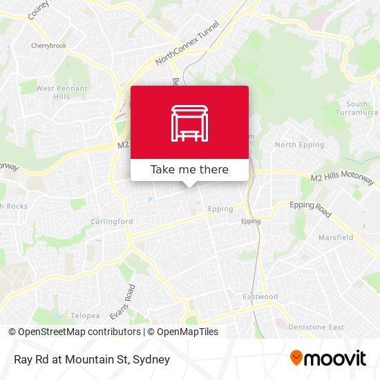Ray Rd at Mountain St map