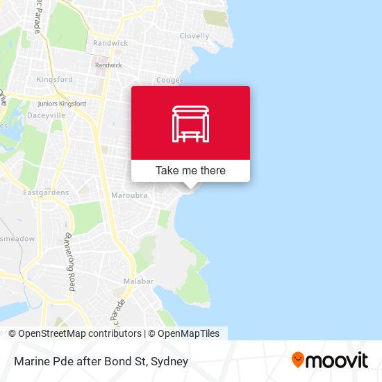 Marine Pde after Bond St map
