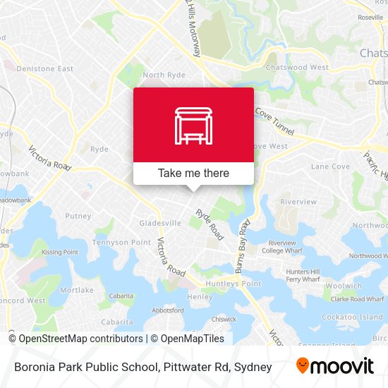 Boronia Park Public School, Pittwater Rd map