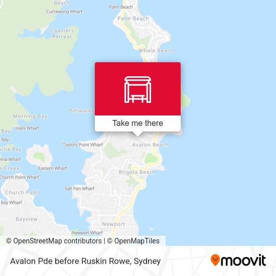 Avalon Pde before Ruskin Rowe map