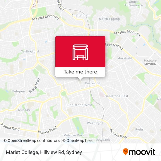 Marist College, Hillview Rd map