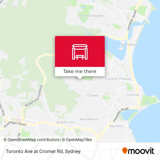 Toronto Ave at Cromer Rd map