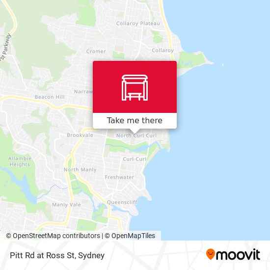Pitt Rd at Ross St map