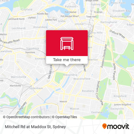 Mitchell Rd at Maddox St map