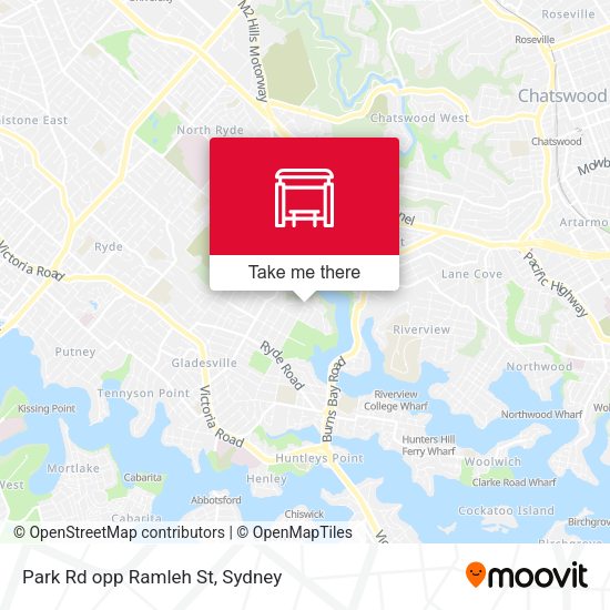 Park Rd opp Ramleh St map