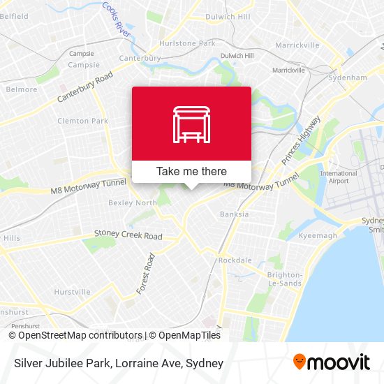 Silver Jubilee Park, Lorraine Ave map