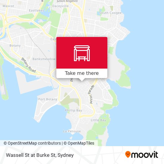 Wassell St at Burke St map