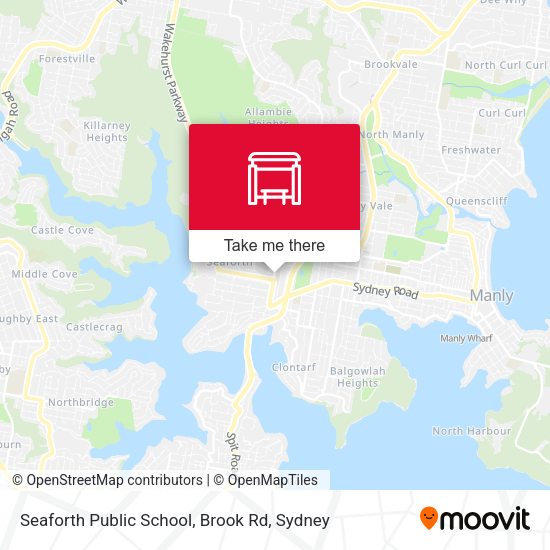 Seaforth Public School, Brook Rd map
