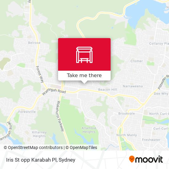 Iris St opp Karabah Pl map