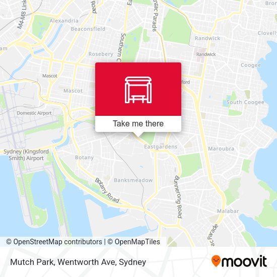Mutch Park, Wentworth Ave map
