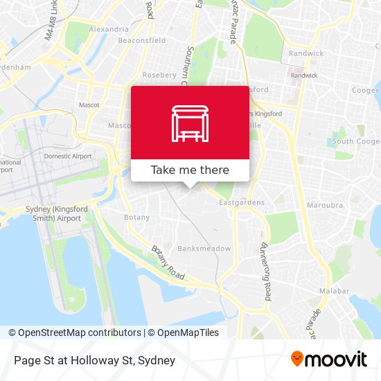 Page St at Holloway St map