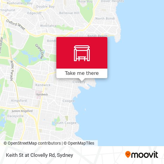 Keith St at Clovelly Rd map