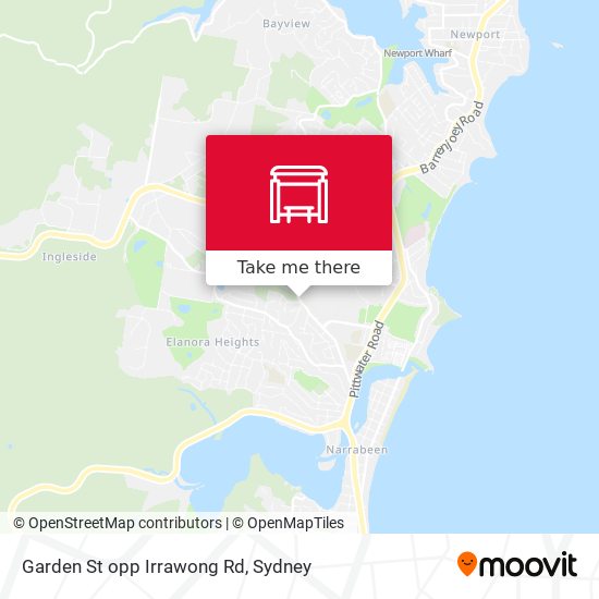 Garden St opp Irrawong Rd map