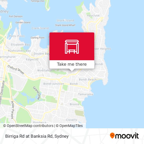 Birriga Rd at Banksia Rd map