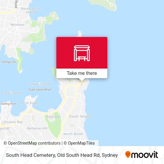 South Head Cemetery, Old South Head Rd map
