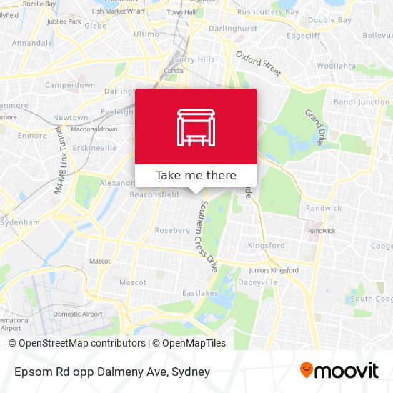 Epsom Rd opp Dalmeny Ave map