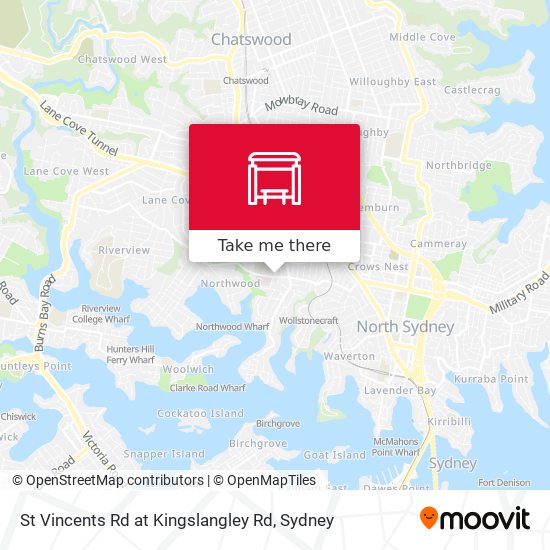 St Vincents Rd at Kingslangley Rd map