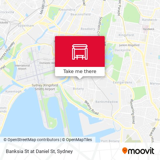 Banksia St at Daniel St map
