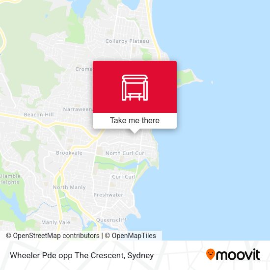Wheeler Pde opp The Crescent map
