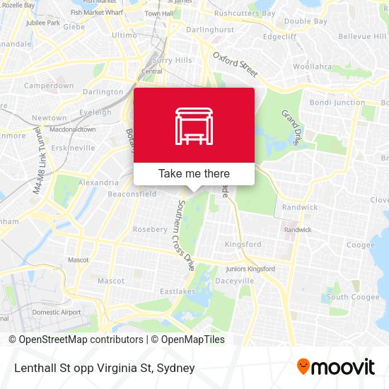 Lenthall St opp Virginia St map