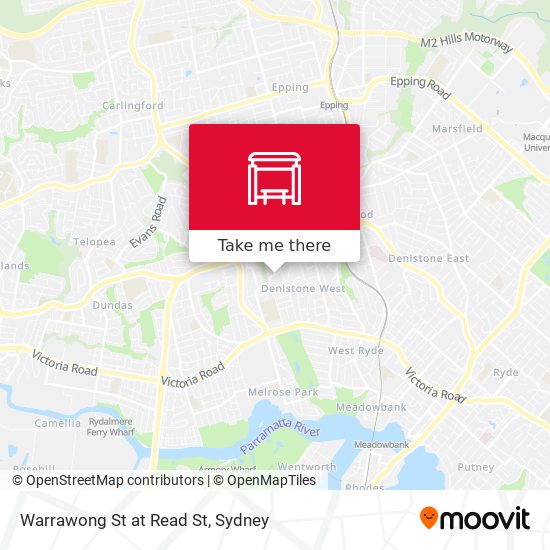Warrawong St at Read St map