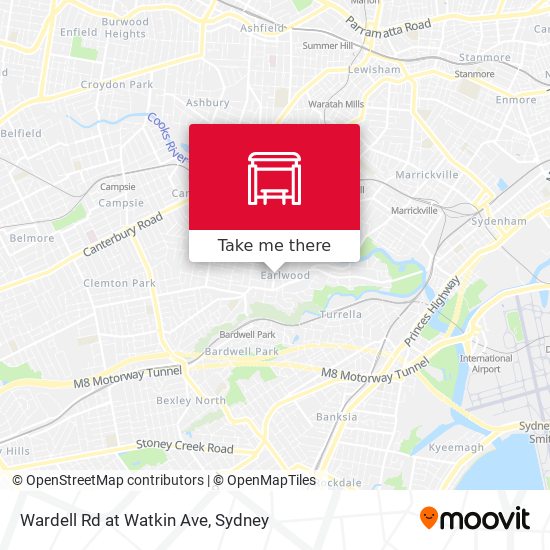 Wardell Rd at Watkin Ave map
