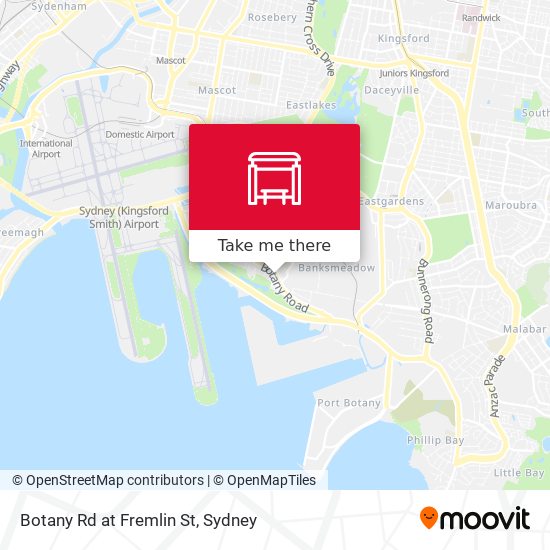 Botany Rd at Fremlin St map