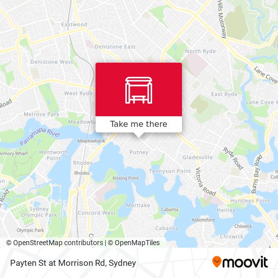 Payten St at Morrison Rd map