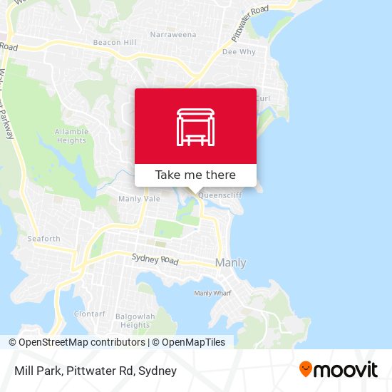 Mill Park, Pittwater Rd map