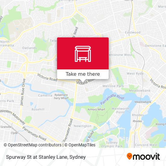 Spurway St at Stanley Lane map