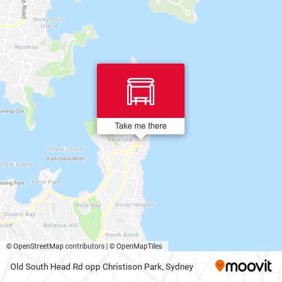 Old South Head Rd opp Christison Park map