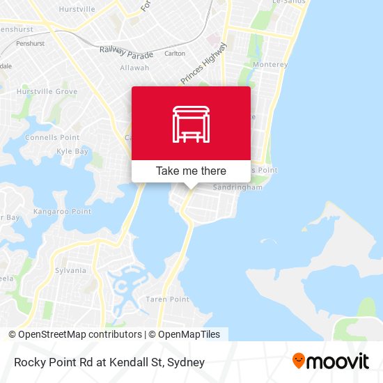 Rocky Point Rd at Kendall St map
