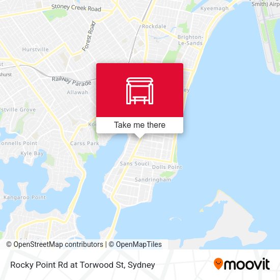 Rocky Point Rd at Torwood St map